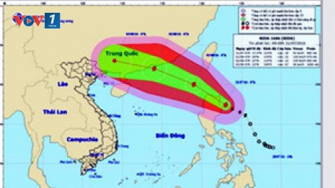 Bão Nida với sức gió mạnh cấp 15, cấp 16 dự kiến sẽ đi vào biển Đông trong đêm nay (Thời sự đêm 31/7/2016)