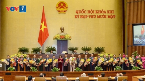 Quốc hội biểu quyết thông qua Nghị quyết về cơ cấu số lượng thành viên Chính phủ gồm 27 thành viên. (Thời sự chiều 27/7/2016)