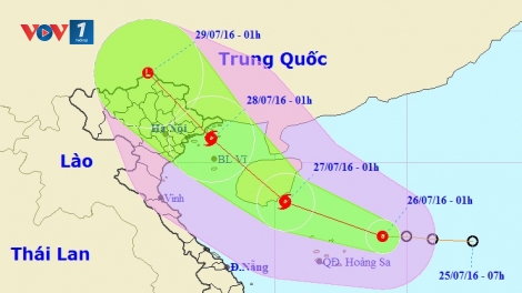 Cơ chế hoạt động của bão và áp thấp nhiệt đới (31/8/2016)