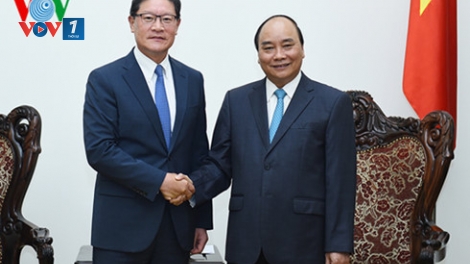 Thủ tướng Nguyễn Xuân Phúc tiếp ông Jung Young Soo, Cố vấn toàn cầu cấp cao Tập đoàn CJ và tiếp ông Huh Myung Soo Chủ tịch Tập đoàn GS của Hàn Quốc (Thời sự đêm 28/9/2016)