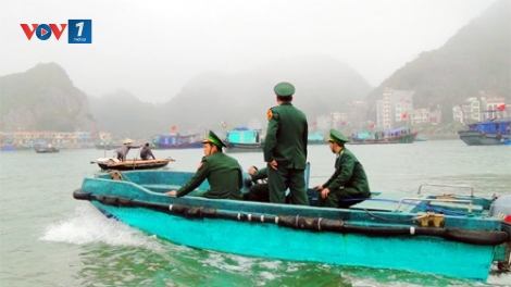 Bộ đội Biên phòng sát cánh cùng ngư dân bám biển, bảo vệ vững chắc chủ quyền biển đảo Tổ quốc. (15/10/2017)