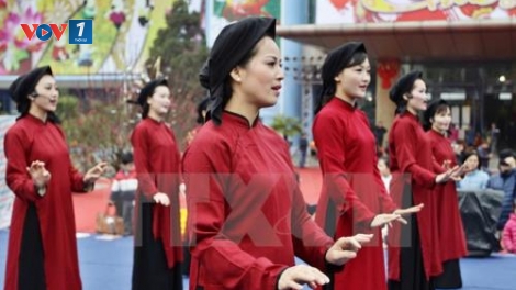 Hát Xoan Phú Thọ chính thức là Di sản văn hóa phi vật thể đại diện của nhân loại. (Thời sự trưa 08/12/2017)