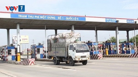 Bộ Giao thông Vận tải trình Thủ tướng Chính phủ 2 phương án giảm phí qua trạm BOT Quốc lộ 5 (Thời sự trưa 14/12/2017)