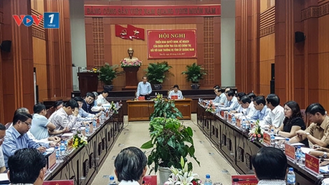 Kiểm tra công tác quy hoạch và luân chuyển cán bộ tại Quảng Nam, Phó Thủ tướng Thường trực Chính phủ Trương Hòa Bình cảnh báo việc thiếu chặt chẽ trong công tác cán bộ (Thời sự đêm 23/4/2017)