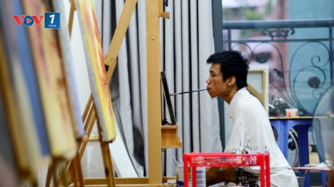 Niềm đam mê hội họa của người họa sĩ khuyết tật vượt lên số phận được đạo diễn người Mỹ dựng thành phim đề cử giải Oscar 2016 (29/5/2017)