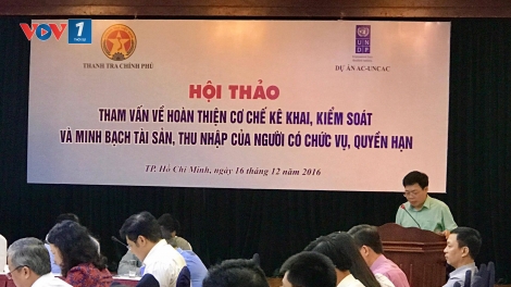 Kiểm soát tài sản, thu nhập: Đừng làm cho có. (12/5/2017)
