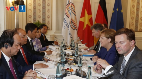 Thủ tướng Nguyễn Xuân Phúc tham dự khai mạc Hội nghị thượng đỉnh G20 (Thời sự đêm 07/7/2017)