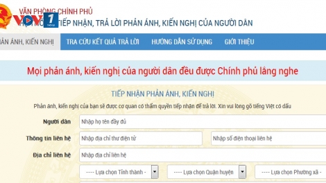 Chấn chỉnh việc chậm trễ trong xử lý kiến nghị của người dân (21/7/2017)