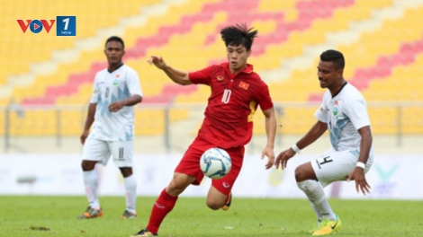 Đội tuyển U22 Việt Nam thắng đậm trong trận ra quân Sea Game 29 (Thời sự đêm 15/8/2017)
