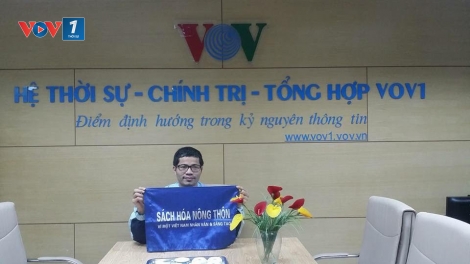 Nguyễn Quang Thạch: Người bền bỉ đưa sách và văn hóa đọc về nông thôn (25/9/2017)