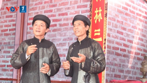 Đôi hát nông dân với tâm huyết gìn giữ thú chơi quan họ (29/1/2018)