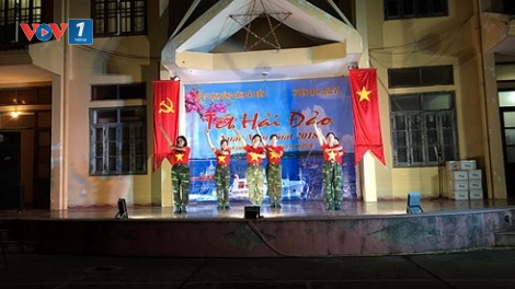 Vùng Cảnh sát biển 1 với "Tết hải đảo" trên đảo tiền tiêu của Tổ quốc (26/1/2018)