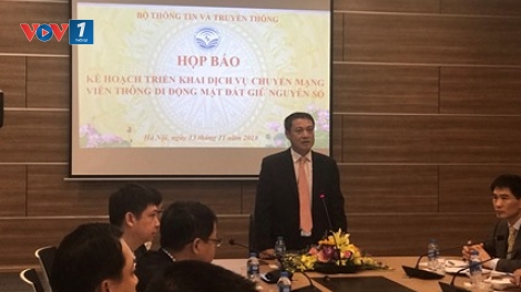 Chuyển mạng giữ nguyên số nâng cao chất lượng dịch vụ cho người sử dụng điện thoại động (15/11/2018)