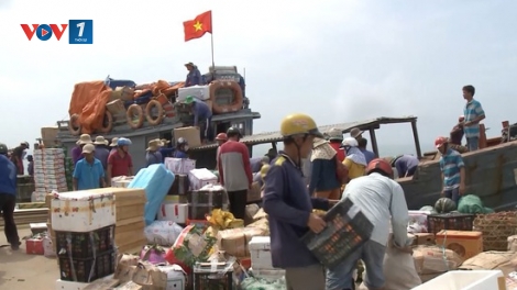 Không khí đón Tết trên đảo Lý Sơn, Quảng Ngãi  (19/02/2018)