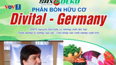 Dieter Jerowsky, nhà khoa học với công nghệ sản xuất phân bón hữu cơ. (23/3/2018)