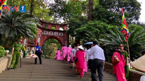 Giỗ tổ Hùng Vương: Nhớ về cội nguồn dân tộc (25/4/2018)