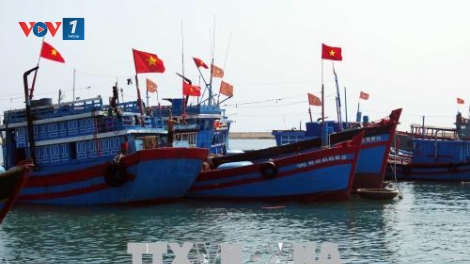Tuần tra liên hợp nghề cá Vịnh Bắc Bộ khẳng định chủ quyền và hỗ trợ ngư dân vươn khơi (2/5/2018)