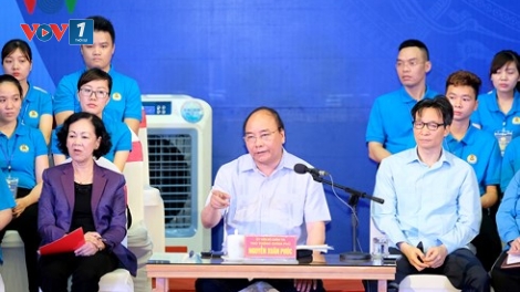 Nhiều đề xuất thiết thực trong buổi đối thoại giữa Thủ tướng với công nhân (22/5/2018)