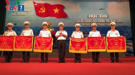 Quân chủng Hải quân Đổi mới trong giáo dục chính trị tư tưởng đến từng cán bộ chiến sỹ (13/6/2018)
