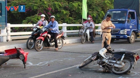 6 tháng đầu năm kéo giảm tai nạn giao thông chưa đạt yêu cầu (11/7/2018)