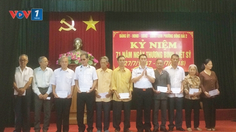 Hải Phòng tri ân người có công (27/7/2018)