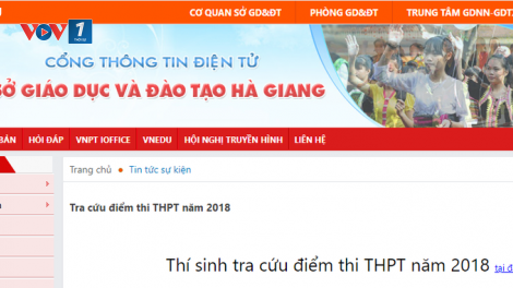 Điểm thi THPT ở Hà Giang cao bất thường: Cần đi đến cùng sự thật! (14/7/2018)