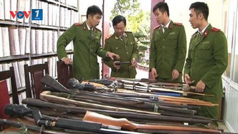 Tăng cường phòng, chống tội phạm sử dụng vũ khí vật liệu nổ và công cụ hỗ trợ gây án (8/8/2018)