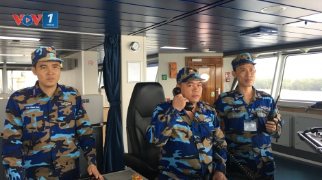 Nhiệm vụ thực thi pháp luật, đảm bảo an ninh, chủ quyền biển đảo của cán bộ, chiến sỹ Bộ Tư lệnh vùng Cảnh sát biển 1 và Bộ Tư lệnh vùng Cảnh sát biển 4 (13/9/2018)