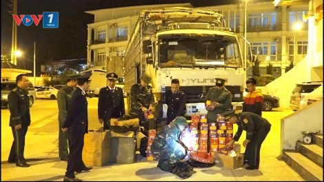 Lạng Sơn ngăn chặn pháo lậu từ biên giới (16/1/2019)