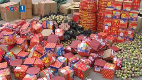 Lạng Sơn ngăn chặn pháo lậu từ biên giới (14/1/2019)