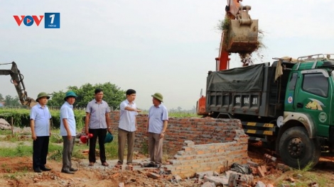 Vĩnh Phúc tăng cường xử lý vi phạm trong lĩnh vực đất đai (16/10/2019)