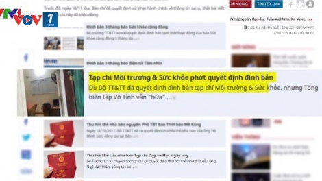Chấn chỉnh tình trạng "báo hóa" tạp chí điện tử (21/10/2019)