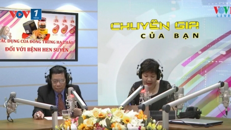 Tác dụng của Đông trùng Hạ thảo đối với bệnh hen suyễn (23/11/2019)