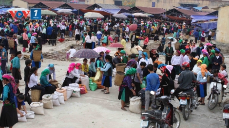 Chợ phiên Mèo Vạc mang màu sắc đặc biệt của vùng cao (11/2/2019)
