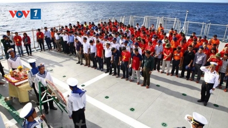 Lễ tưởng niệm đặc biệt trên biển (15/3/2019)
