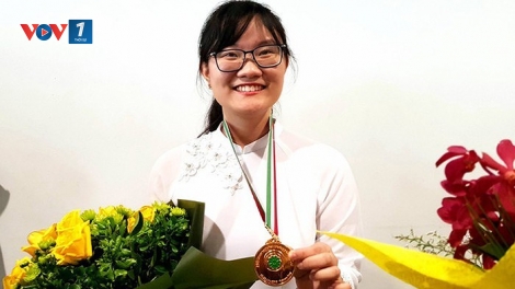 Sinh viên Nguyễn Phương Thảo, một trong 10 gương mặt thanh niên tiêu biểu (26/3/2019)