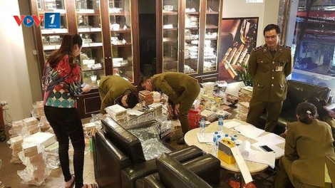 Quản lý thị trường Hà Nội: Tịch thu hơn 7.000 điếu xì gà không rõ nguồn gốc trị giá 4 tỷ đồng (22/3/2019)