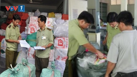 Phú Yên: Tạm giữ trên 9 tấn quần áo đã qua sử dụng không rõ nguồn gốc xuất xứ (14/5/2019)
