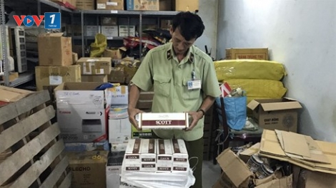 Bà Rịa- Vũng Tàu: Bắt giữ lượng lớn thuốc lá ngoại và nước tăng lực không hóa đơn chứng từ (11/6/2019)