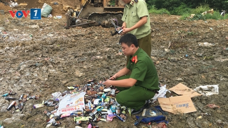 Tuyên Quang: Tiêu hủy kem do Trung Quốc sản xuất (18/7/2019)