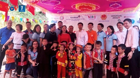 Khánh thành Trường Mầm non Thôn Cả, xã Công Đa, huyện Yên Sơn, tỉnh Tuyên Quang: Món quà ý nghĩa dành cho các em nhỏ miền núi (4/9/2019)