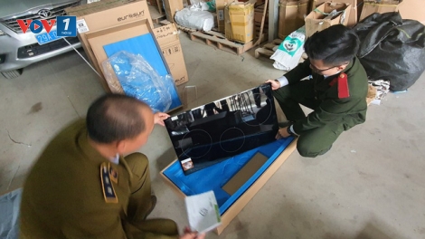 Hà Nội: Tạm giữ hơn 650 sản phẩm mang nhãn hiệu EUROSUN có dấu hiệu giả xuất xứ (3/1/2020)