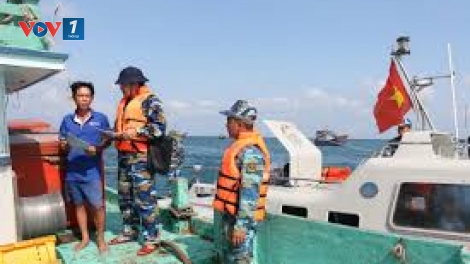 Tết sớm trên tàu cứu hộ, cứu nạn 954 hải quân (2/1/2020)