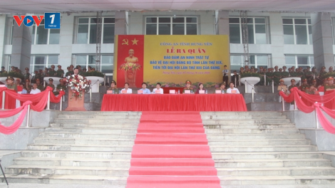 Công an tỉnh Hưng Yên quyết tâm bảo vệ thành công Đại hội Đảng bộ tỉnh Hưng Yên lần thứ 19. (19/10/2020)