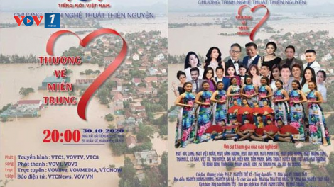 Chương trình nghệ thuật thiện nguyện “Thương về miền Trung”: Kết nối những tấm lòng yêu thương (28/10/2020)