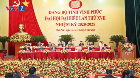 Khai mạc Đại hội Đại biểu Đảng bộ tỉnh Vĩnh Phúc lần thứ 17 (14/10/2020)