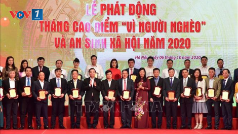 Tháng cao điểm vì người nghèo và an sinh xã hội thành phố Hà Nội năm 2020 (6/10/2020)