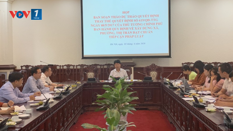Xây dựng xã, phường, thị trấn đạt chuẩn tiếp cận pháp luật (30/11/2020)