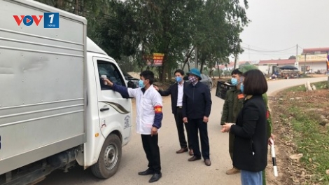 Vĩnh Phúc cách ly hoàn toàn xã Sơn Lôi, hơn 10.000 dân không được ra khỏi xã (12/2/2020)