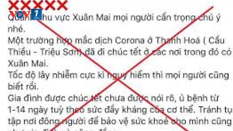 Chống tin giả, tin đồn về dịch bệnh viêm đường hô hấp cấp do chủng virus Corona gây ra (6/2/2020)